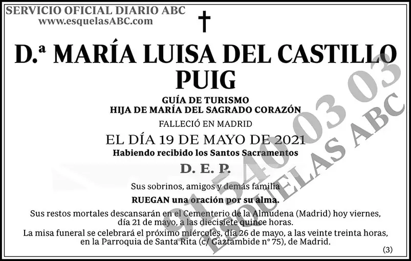 María Luisa del Castillo Puig