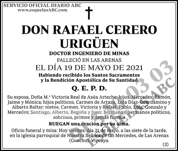 Rafael Ceredo Urigüen