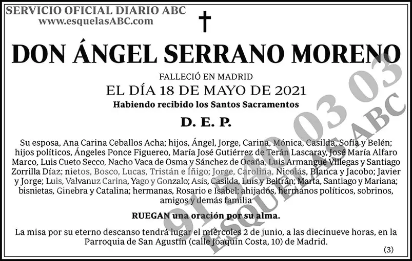 Ángel Serrano Moreno