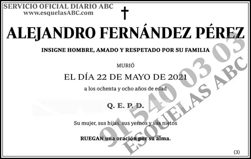 Alejandro Fernández Pérez