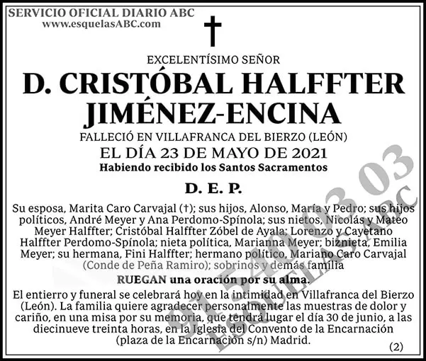 Cristóbal Halffter Jiménez-Encina