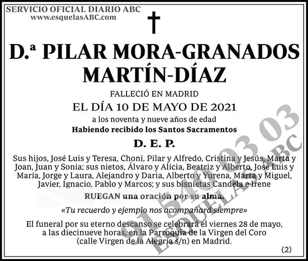 Pilar Mora-Granados Martín-Díaz