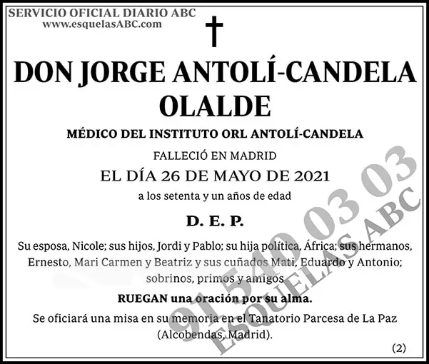 Jorge Antolí-Candela Oralde