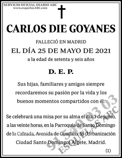Carlos Die Goyanes