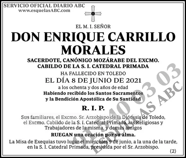 Enrique Carrillo Morales