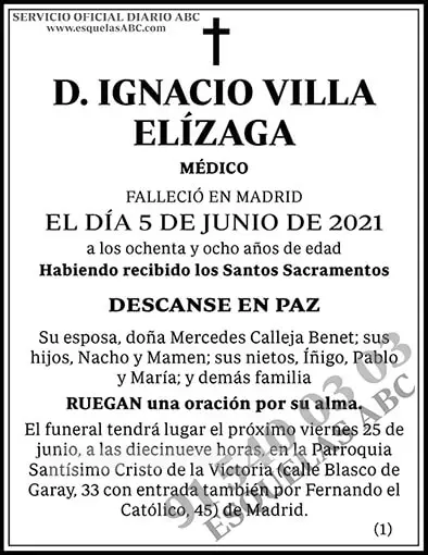 Ignacio Villa Elízaga