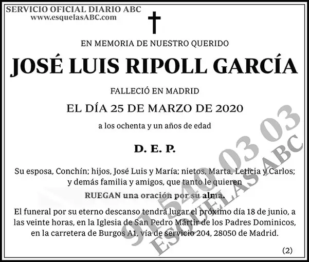 José Luis Ripoll García