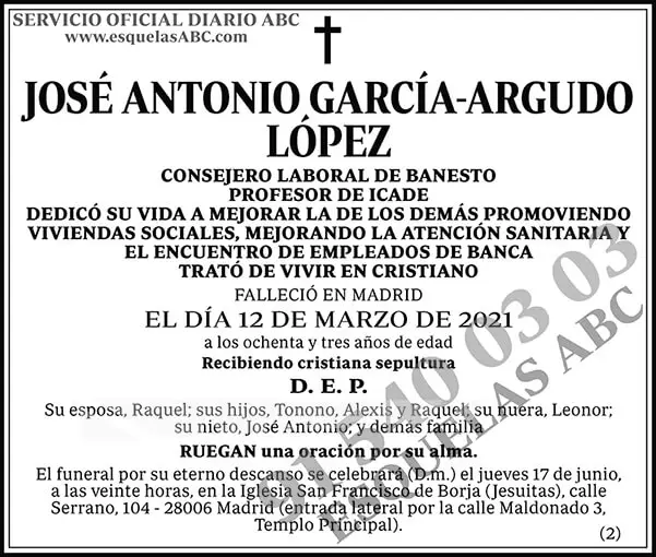 José Antonio García-Argudo López