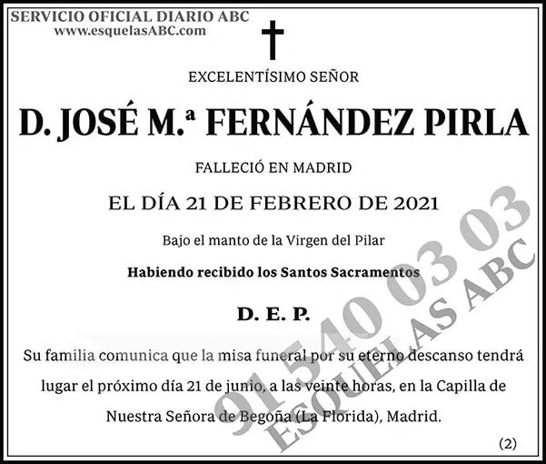 José M.ª Fernández Pirla