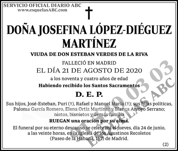 Josefina López-Diéguez Martínez