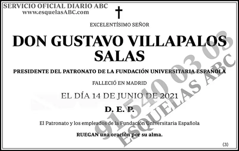 Gustavo Villapalos Salas