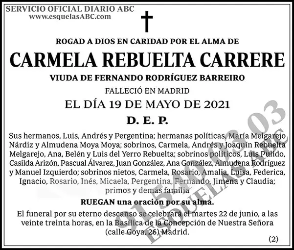 Carmela Rebuelta Carrere