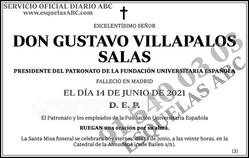 Gustavo Villapalos Salas