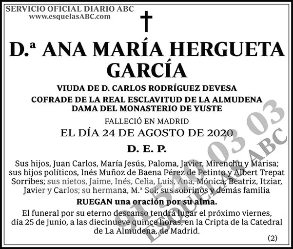 Ana María Hergueta García