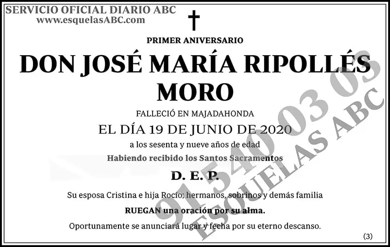 José María Ripollés Moro