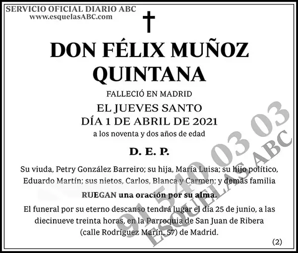 Félix Muñoz Quintana