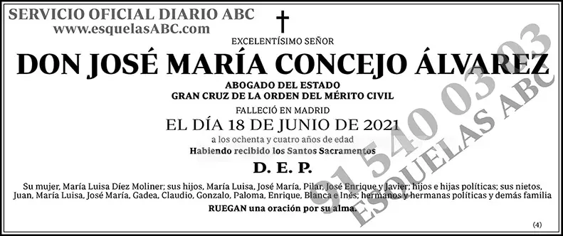 José María Concejo Álvarez