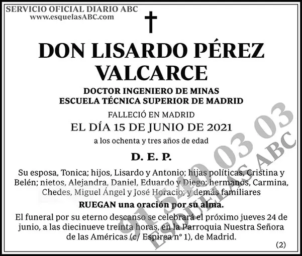 Lisardo Pérez Valcarce