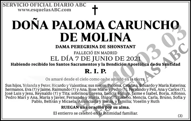 Paloma Caruncho de Molina