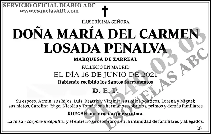 María del Carmen Losada Penalva