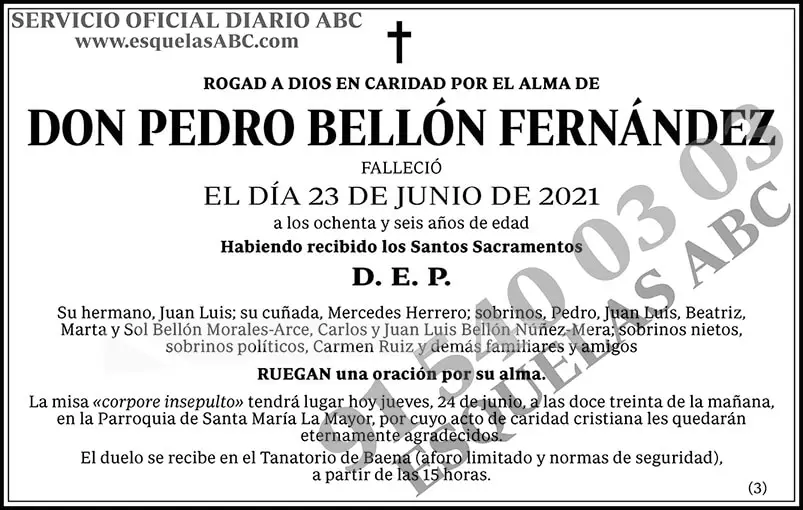 Pedro Bellón Fernández