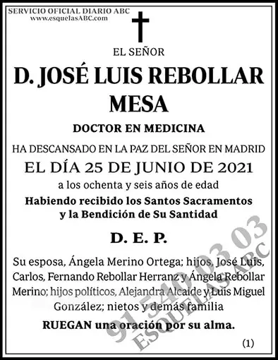 José Luis Rebollar Mesa