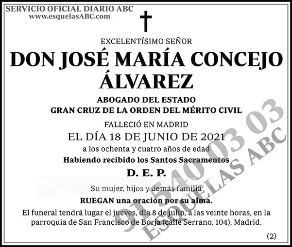 José María Concejo Álvarez