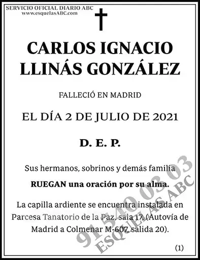 Carlos Ignacio Llinás González