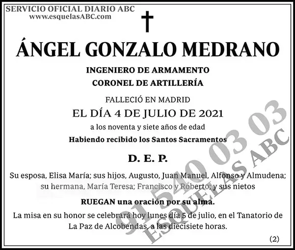 Ángel Gonzalo Medrano