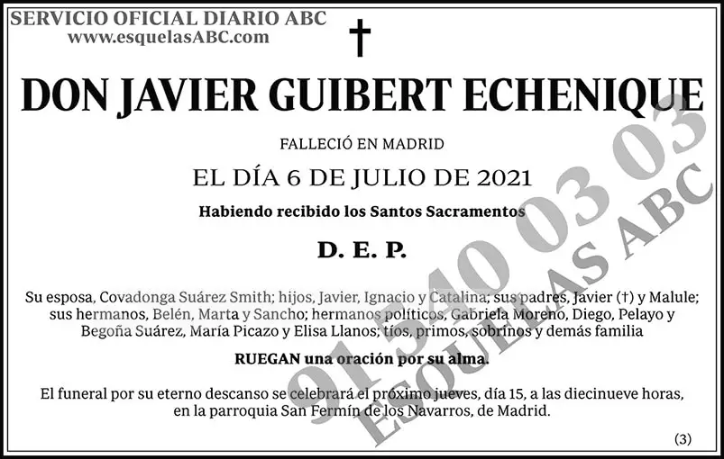Javier Guibert Echenique