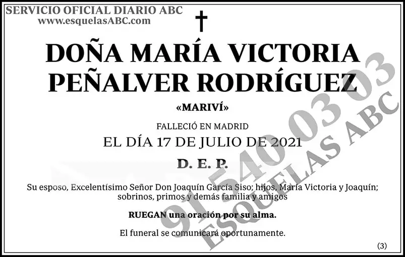 María Victoria Peñalver Rodríguez