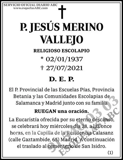 Jesús Merino Vallejo