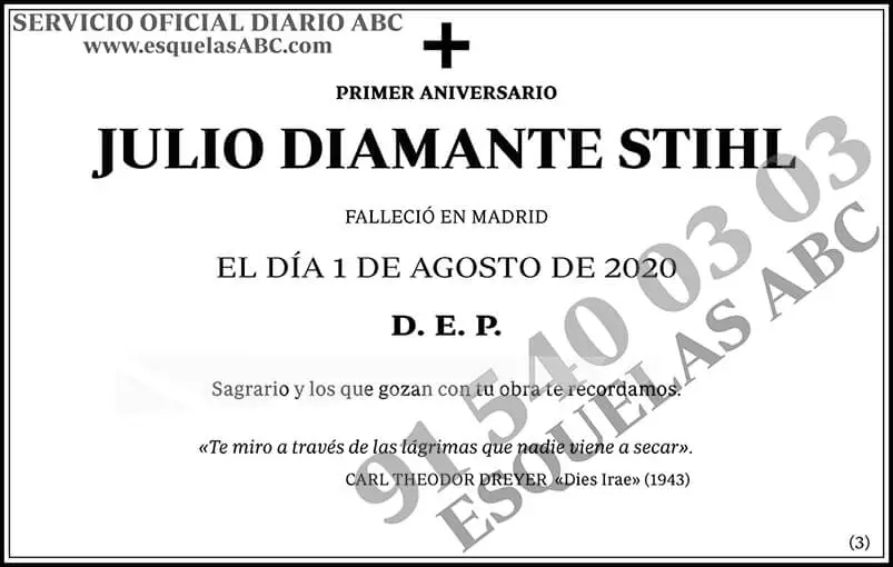 Julio Diamante Stihl