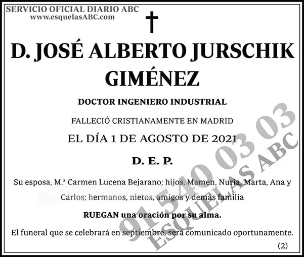 José Alberto Jurschik Giménez