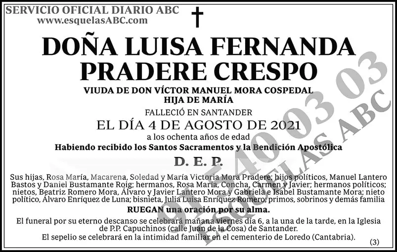 Luisa Fernanda Pradere Crespo