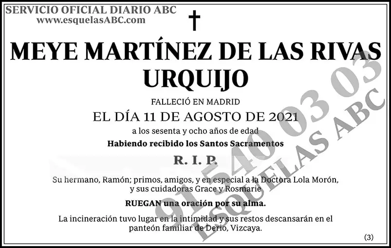 Meye Martínez de las Rivas Urquijo