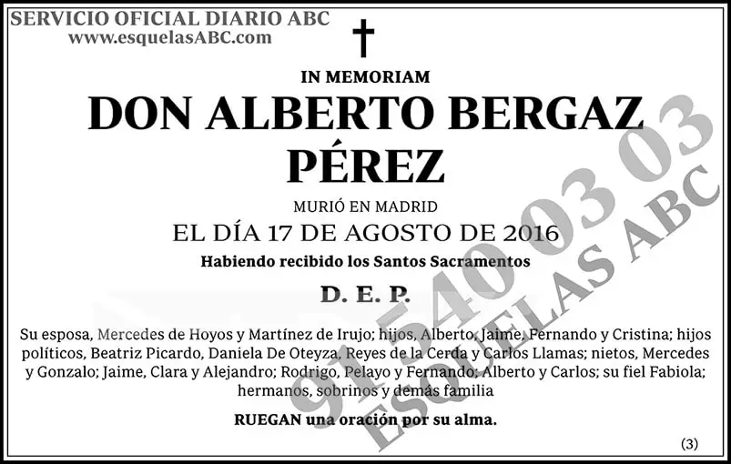 Alberto Bergaz Pérez