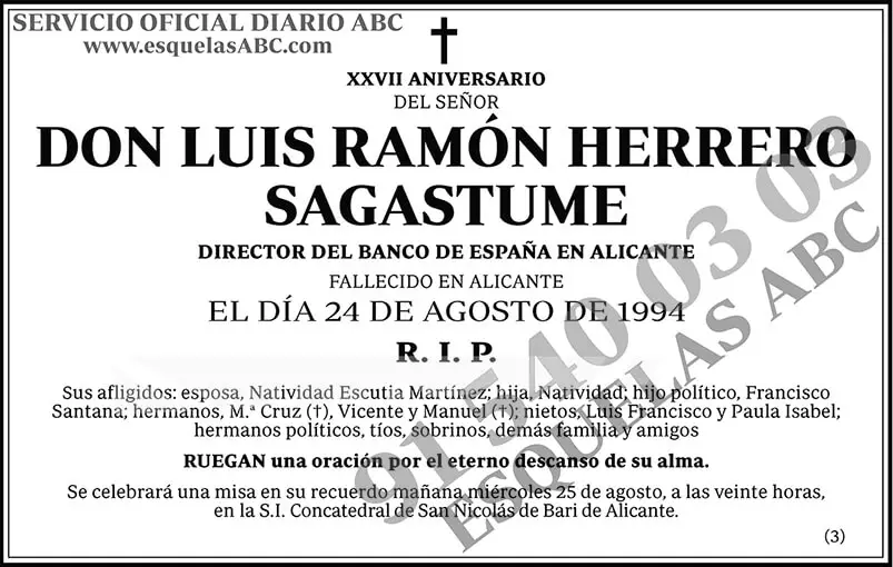 Luis Ramón Herrero Sagastume