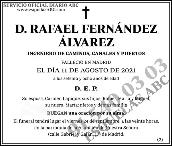 Rafael Fernández Álvarez