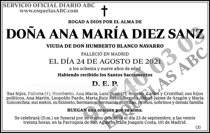Ana María Diez Sanz