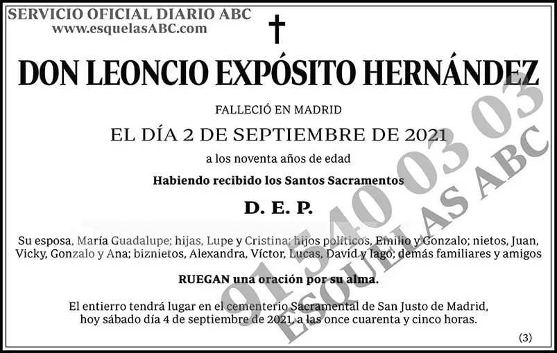 Leoncio Expósito Hernández