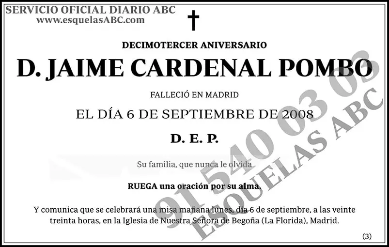 Jaime Cardenal Pombo