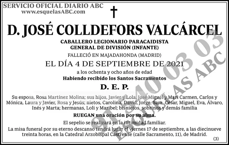 José Colldefors Valcárcel