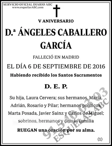 Ángeles Caballero García