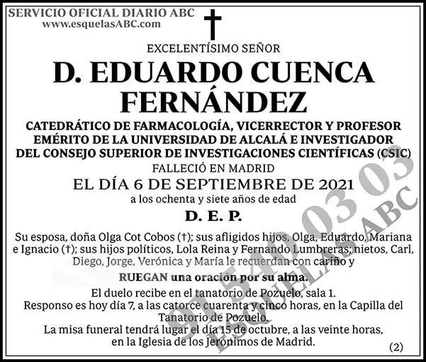 Eduardo Cuenca Fernández