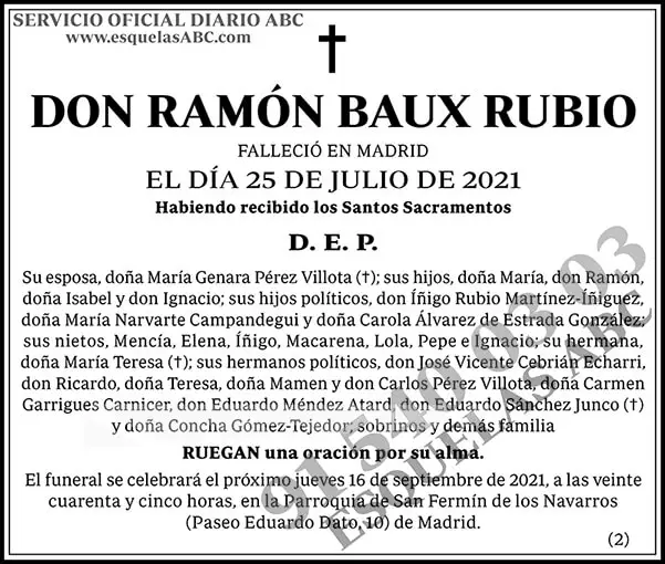 Ramón Baux Rubio