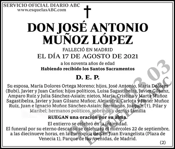 José Antonio Muñoz López