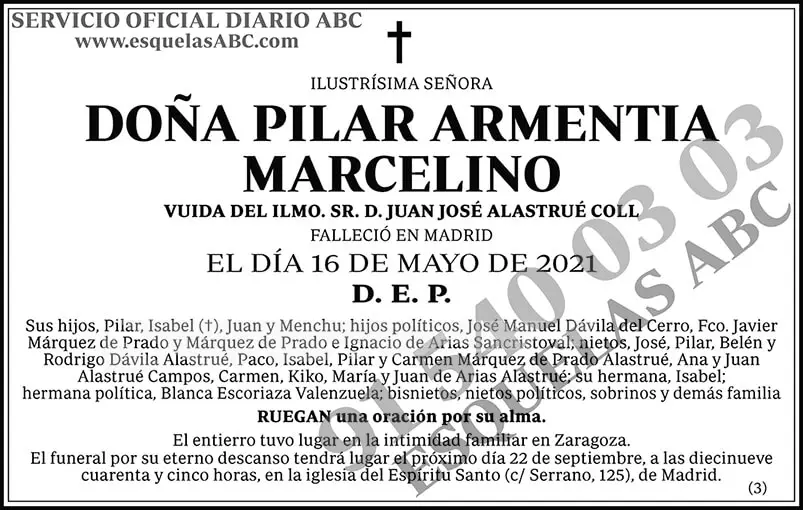 Pilar Armentia Marcelino