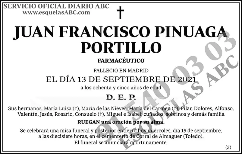 Juan Francisco Pinuaga Portillo