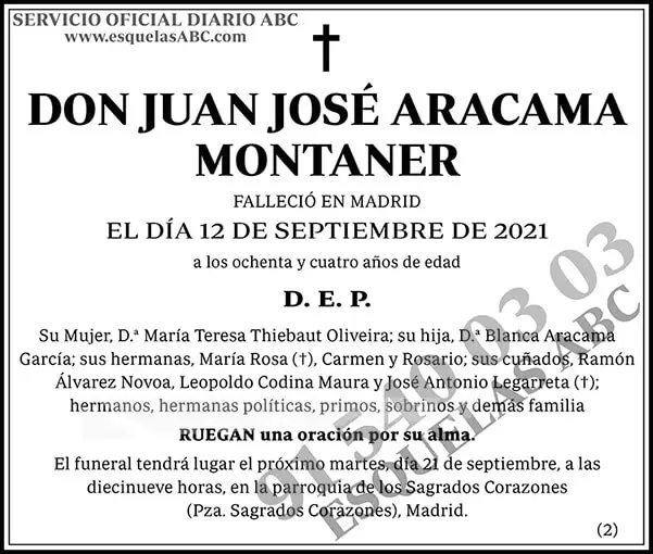 Juan José Aracama Montaner
